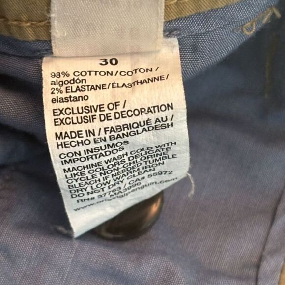 Khaki Shorts by Original Penguin Size Medium - Picture 3 of 7